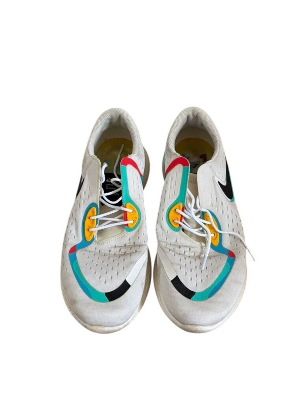 Nike Joyride Dual Run A.I.R. A. Savage White Multi-Color Running Shoes CV9304-10